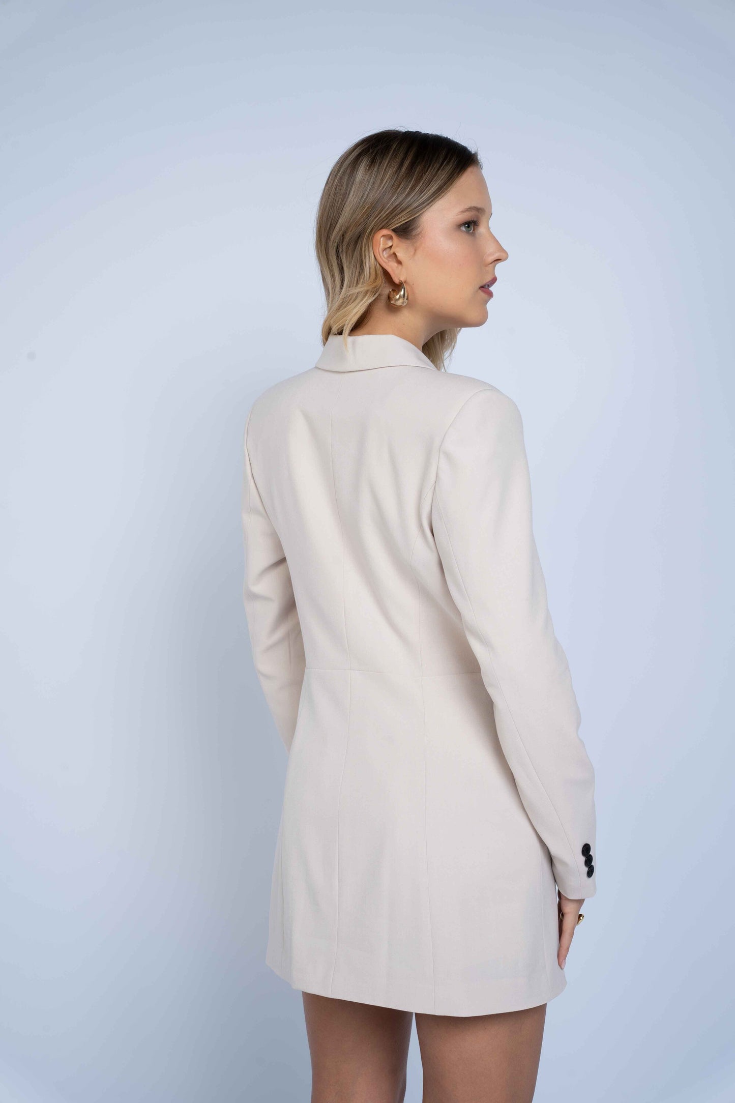 Blazer cut out Cayetana - Nude