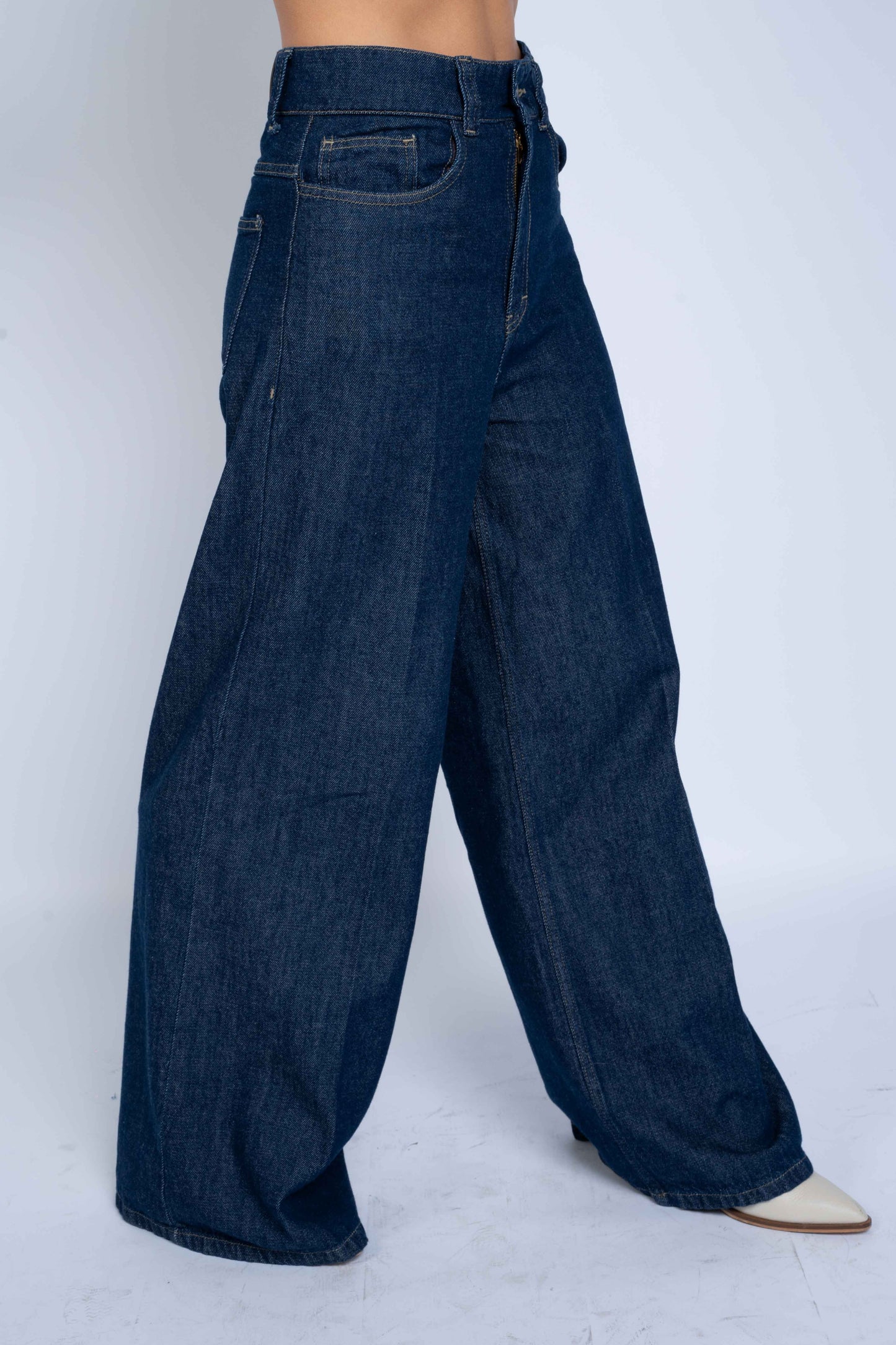 Pantalón denim Enara - Azul