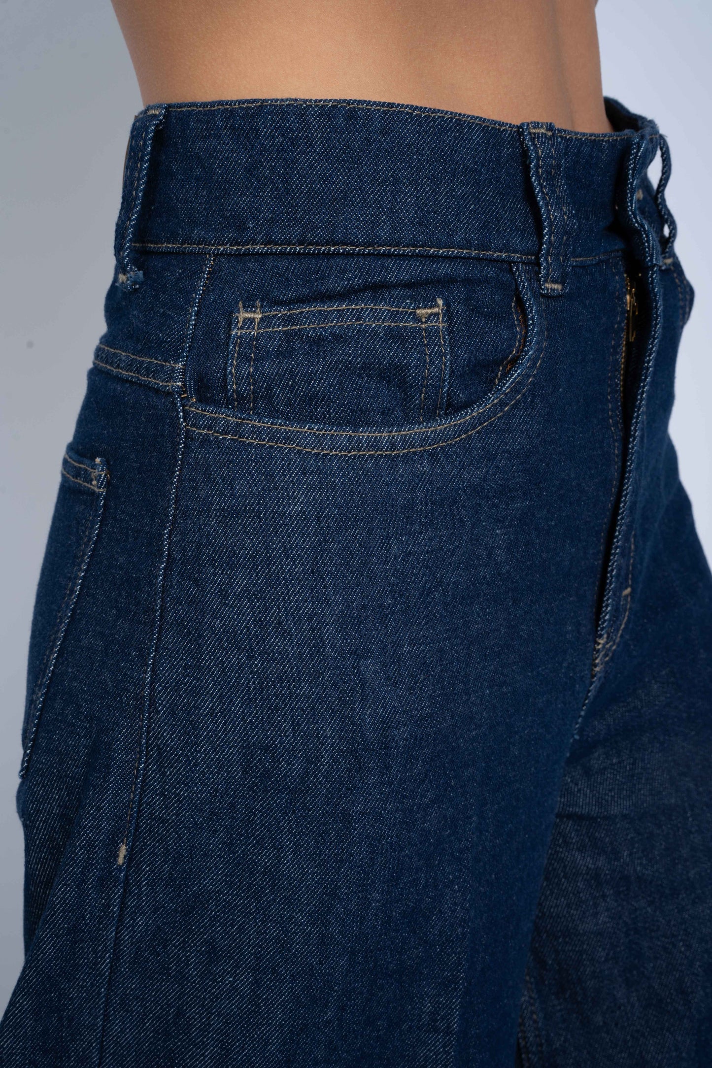 Pantalón denim Enara - Azul