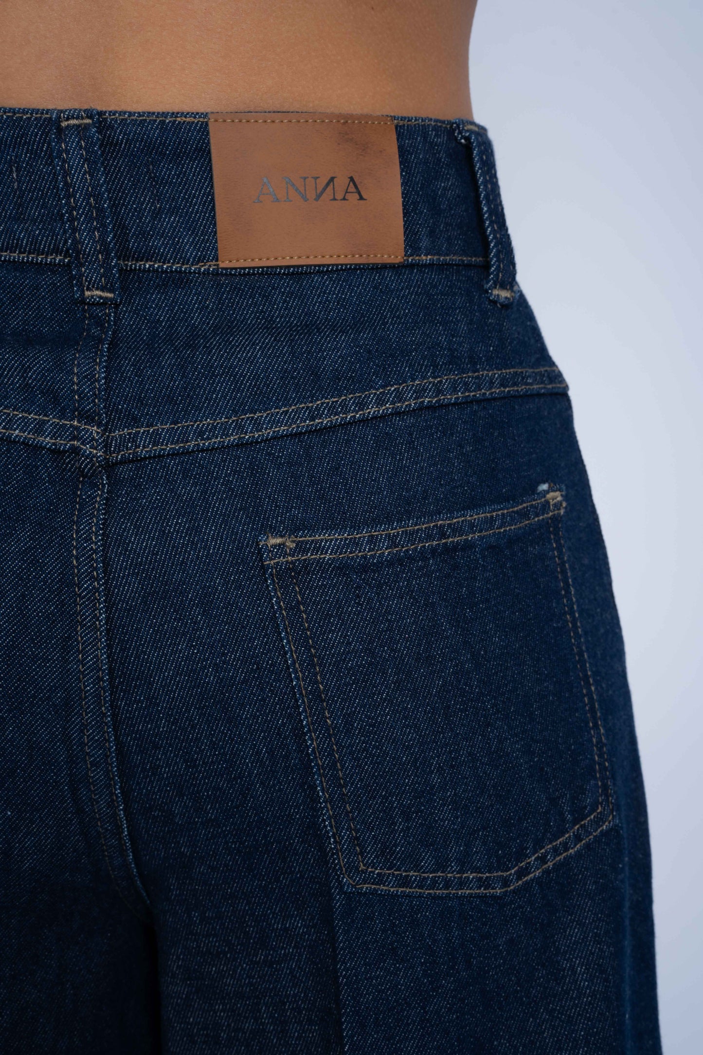 Pantalón denim Enara - Azul