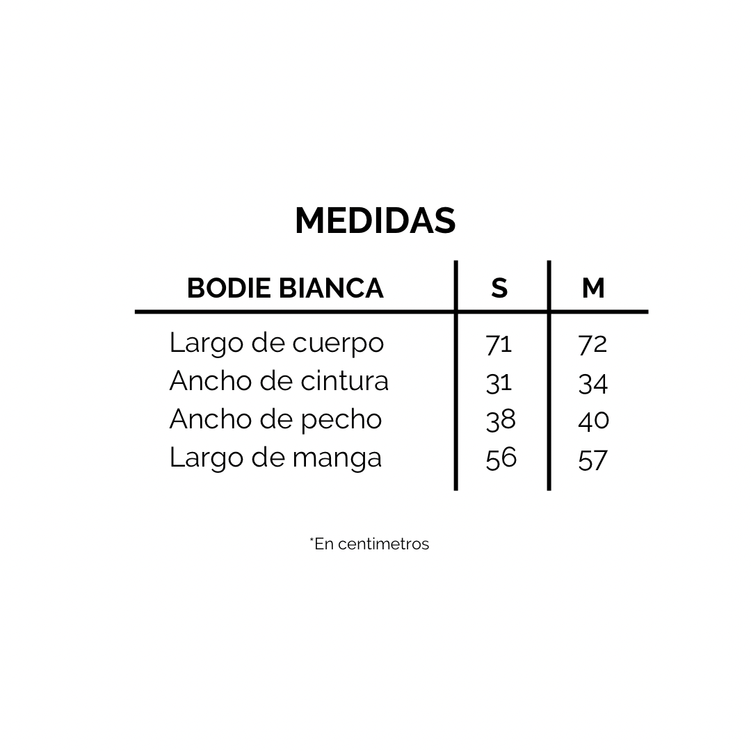 Body Bianca - Champagne