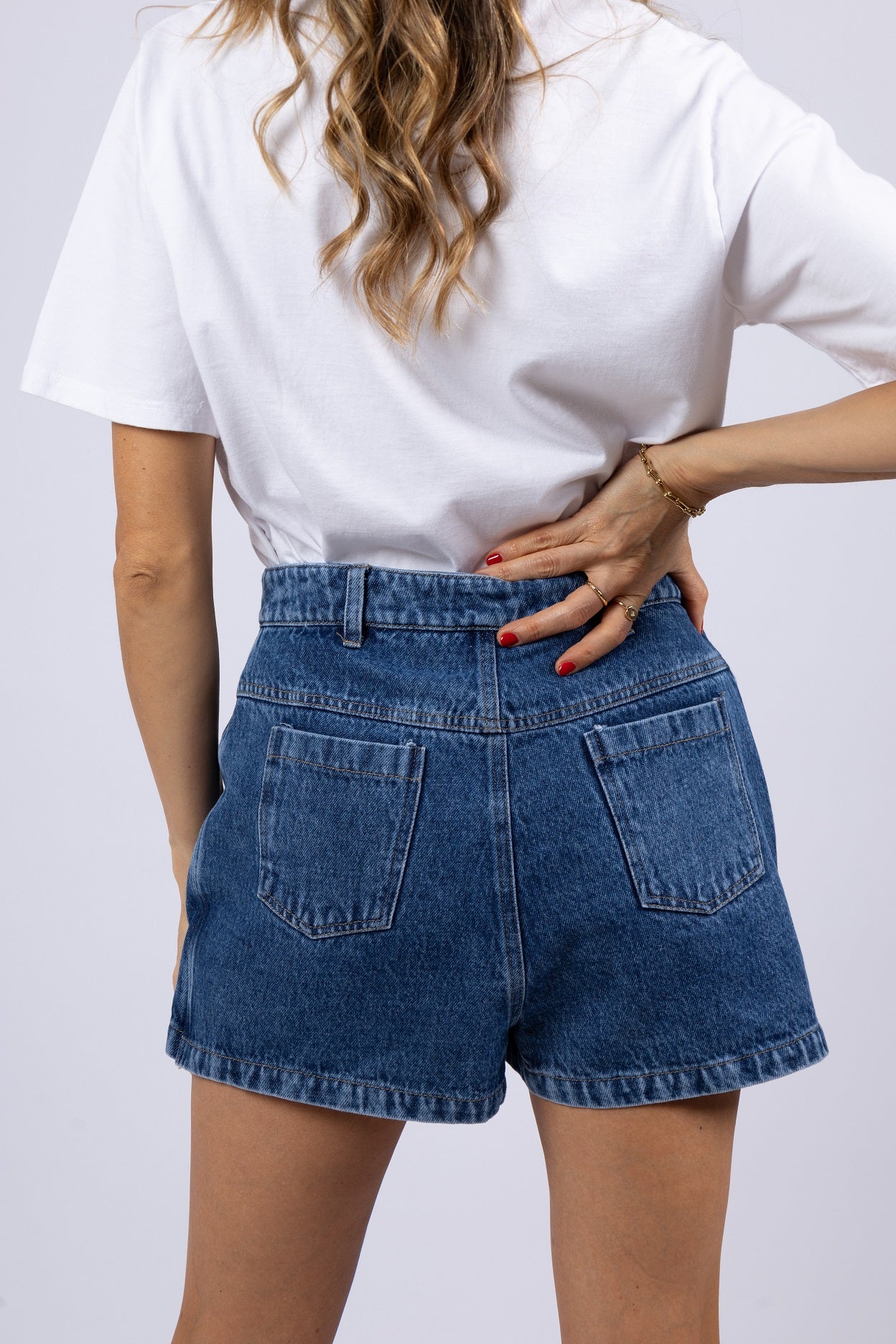 Short Falda Antonia - azul