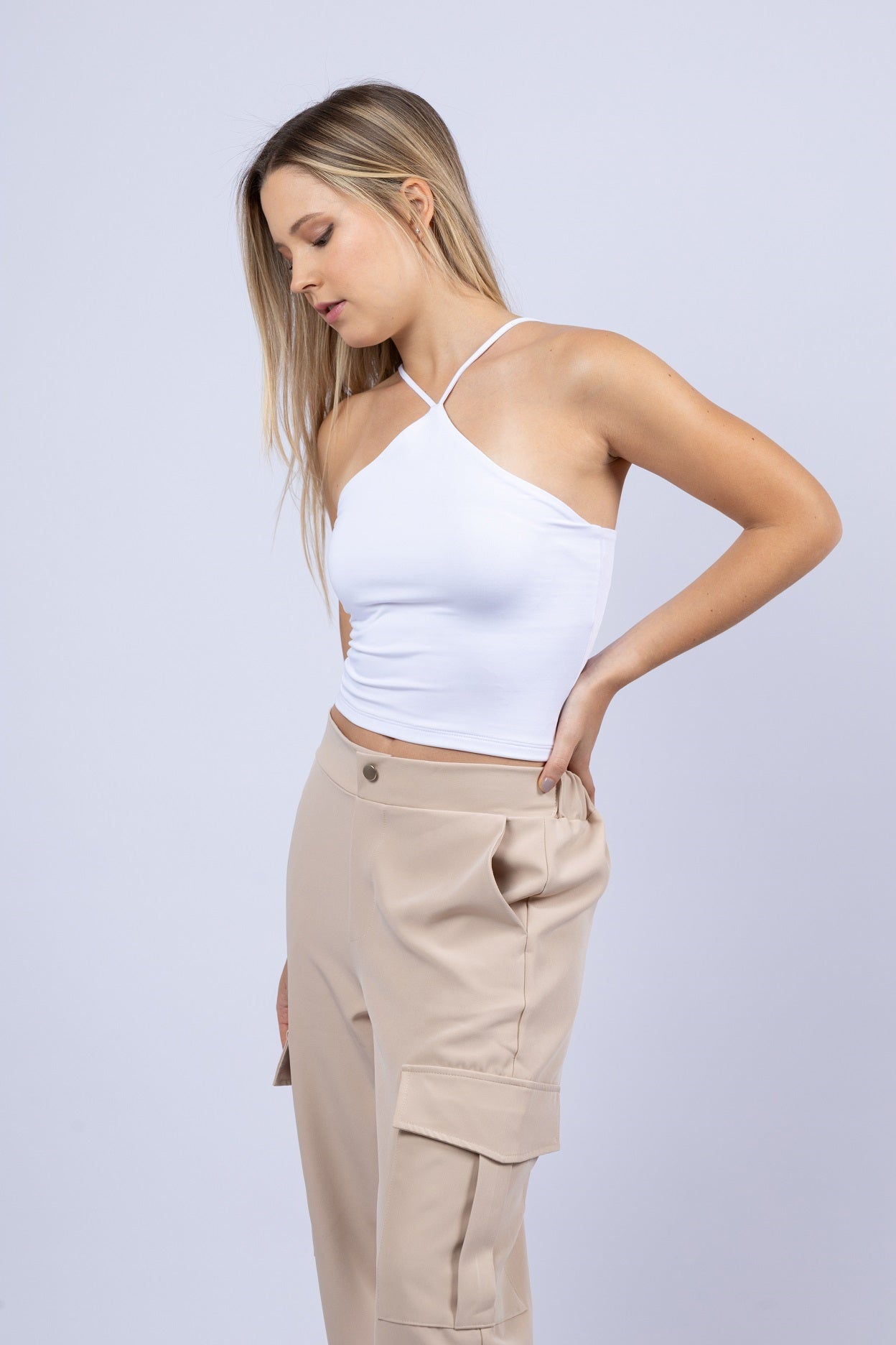 Top Ania - blanco