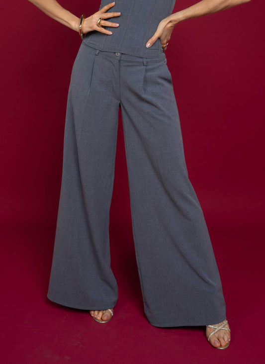 Pantalón Afra - Gris