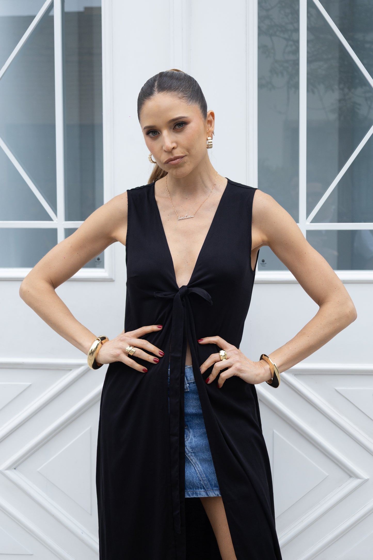 Maxicapa Melissa - negro