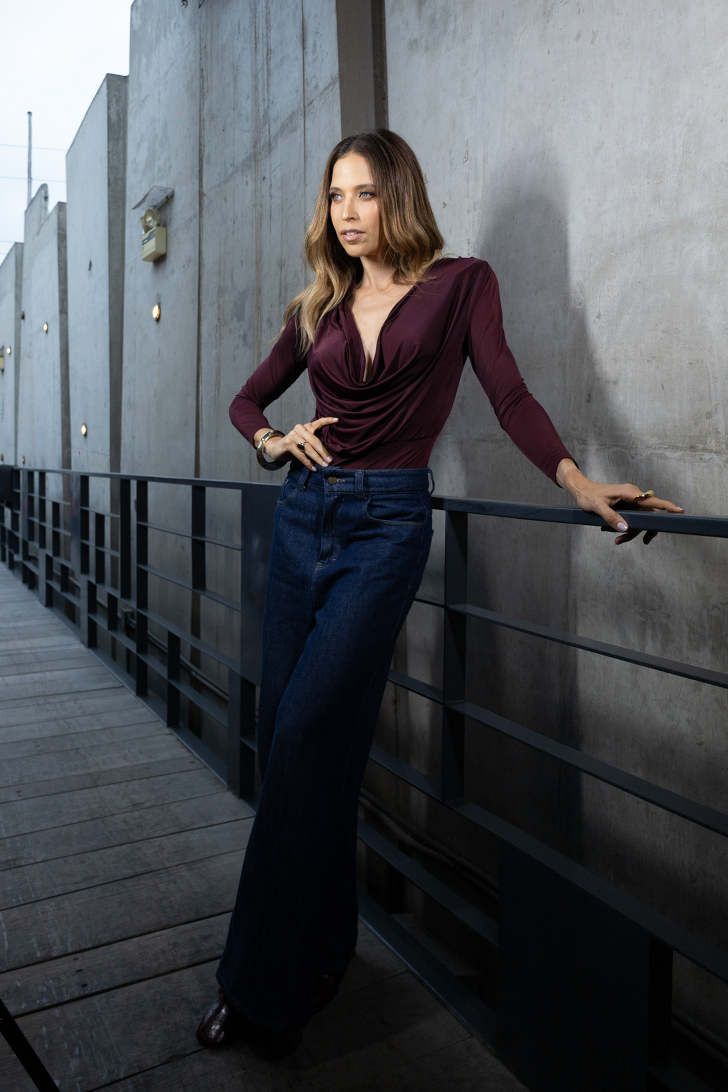 Body Bianca - burgundy